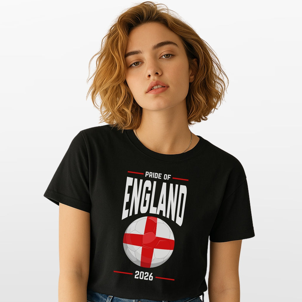 England Football Supporters T-Shirt 2026 St George Flag Unisex Fan Graphic Tee