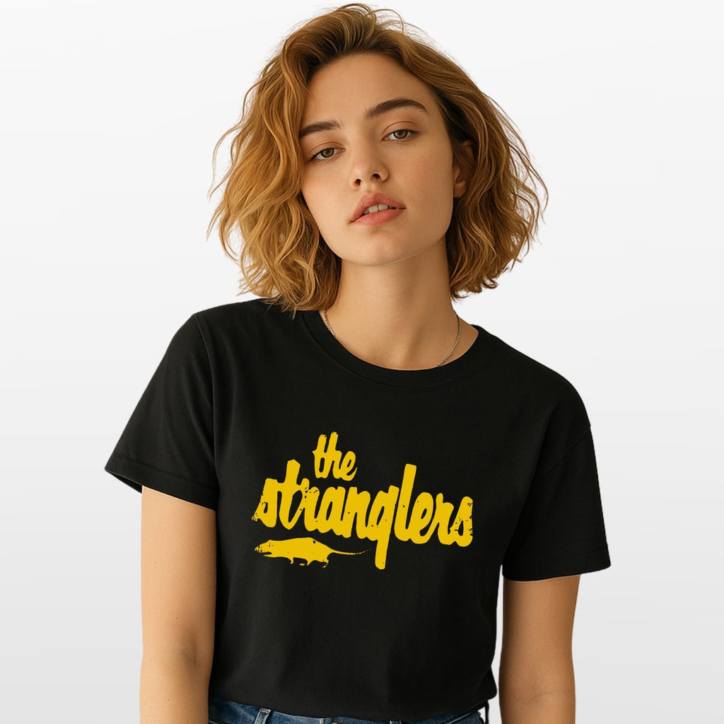 Rat Inspired Punk Rock Music Logo T Shirt Unisex Graphic Tee Top