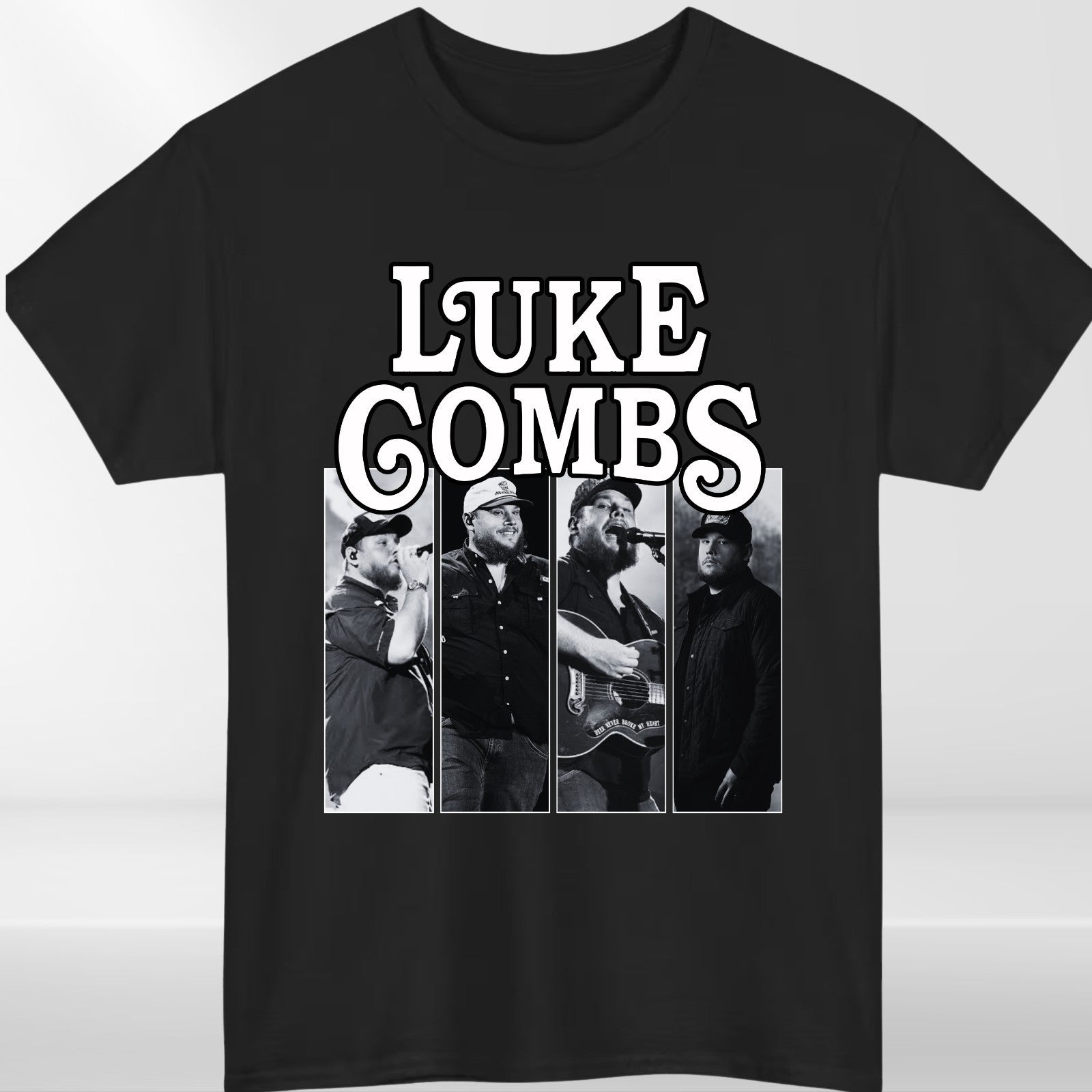 Luke Combs Inspired Adult T Shirt Country Music Graphic Fan Tee Top UK