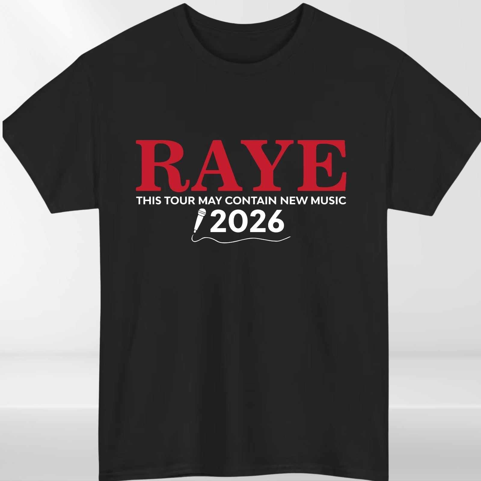 RAYE 2026 UK Tour T-Shirt This Tour May Contain New Music Concert Fans Gift Top