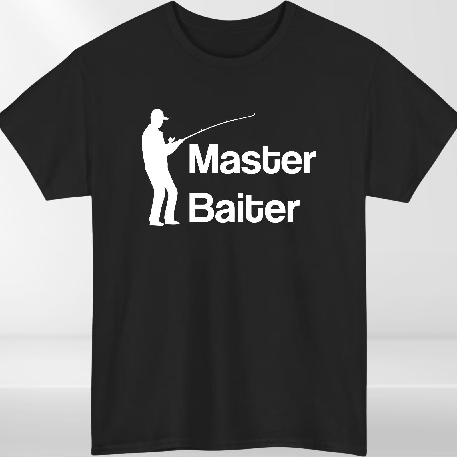 MASTER BAITER MENS T SHIRT FUNNY FISHERMAN FISHING GIFT PRESENT IDEA TOP S - 4XL