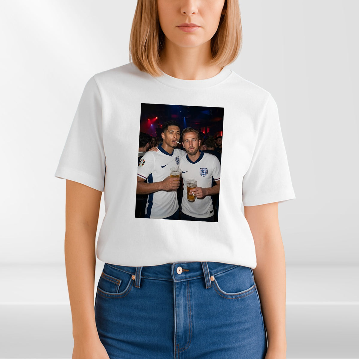 England Football Fan Supporter T Shirt Match Day Graphic Unisex Gift Tee UK